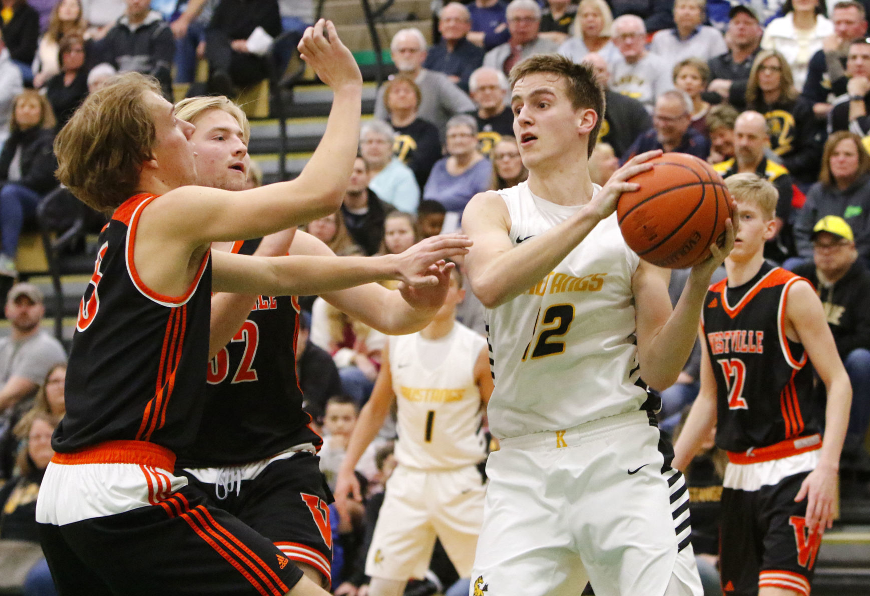 Gallery: Boys basketball Class A sectional semifinal - Westville vs. Kouts